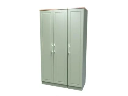 Welcome Kent 3 Door Tall Triple Wardrobe (Assembled) Welcome Kent 3 Door Tall Triple Wardrobe (Assembled)