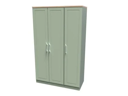 Welcome Kent 3 Door Triple Wardrobe (Assembled) Welcome Kent 3 Door Triple Wardrobe (Assembled)