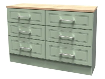 Welcome Kent 6 Drawer Midi Chest of Drawers (Assembled) Welcome Kent 6 Drawer Midi Chest of Drawers (Assembled)