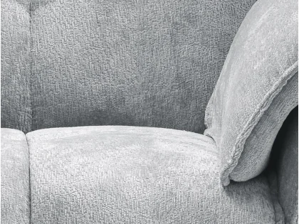 Seconique Amalfi Grey Fabric Arm Chair