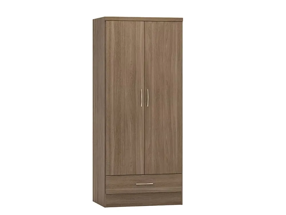 Seconique Nevada Rustic Oak 4 Piece Bedroom Furniture Package