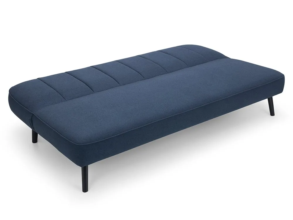 Julian Bowen Julian Bowen Miro Blue Linen Sofa Bed