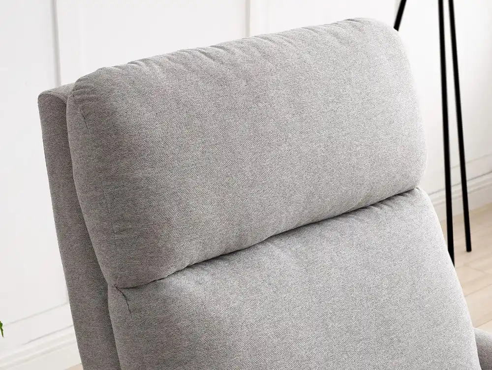 Kyoto Kyoto Toby Grey Fabric Recliner Chair