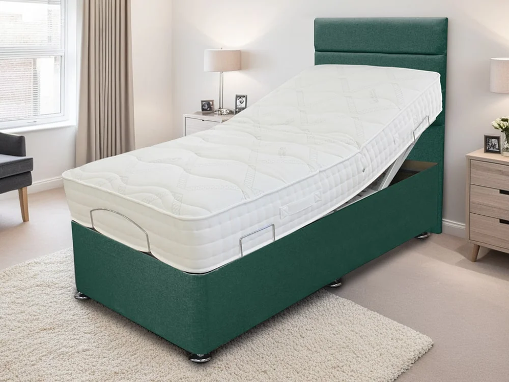 Willow & Eve Willow & Eve Gel Therapy Pocket 2000 Electric Adjustable 2ft6 Small Single Bed