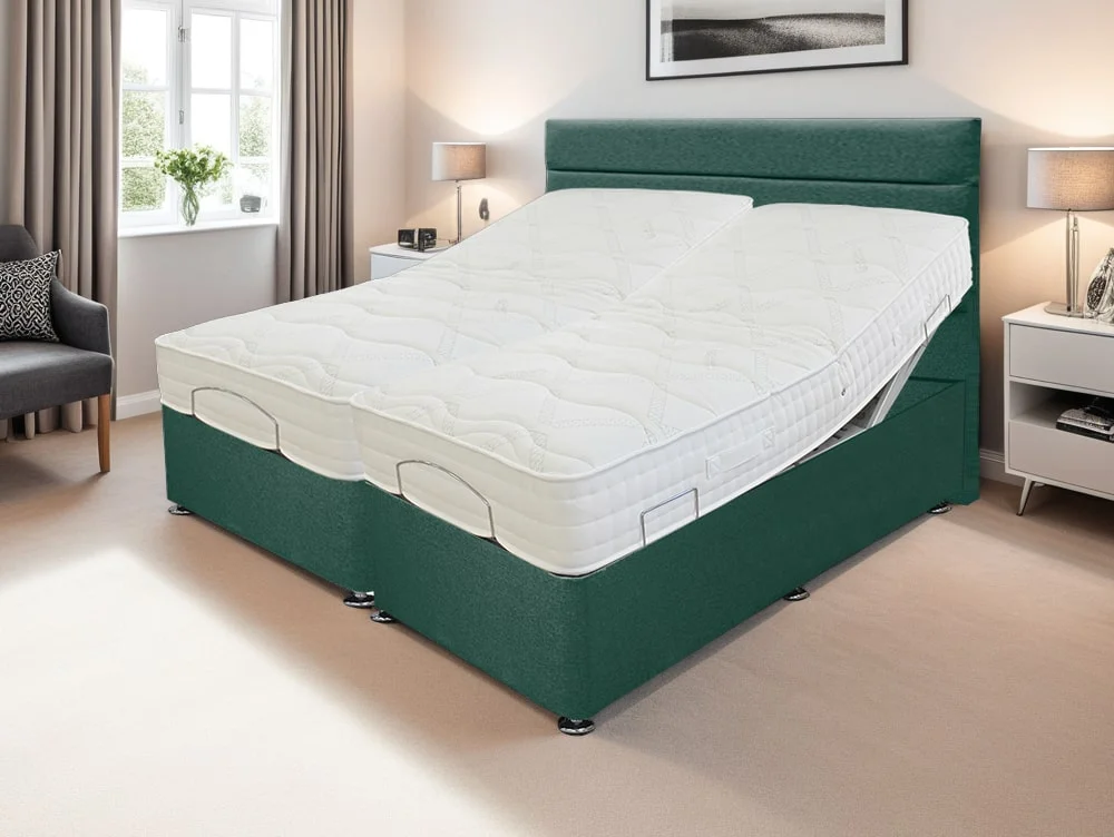 Willow & Eve Willow & Eve Gel Therapy Pocket 2000 Electric Adjustable 6ft Super king Size Bed