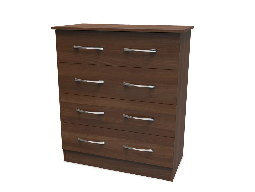 Welcome Welcome Avon 4 Drawer Chest of Drawers (Assembled)