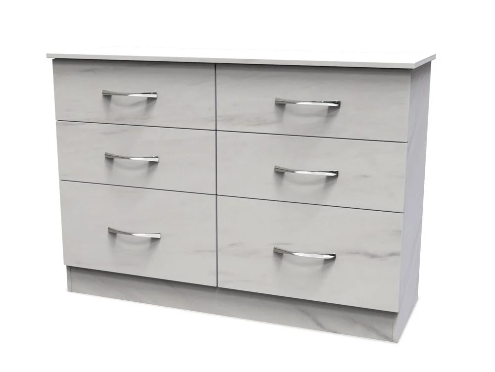 Welcome Welcome Avon 6 Drawer Midi Chest of Drawers (Assembled)