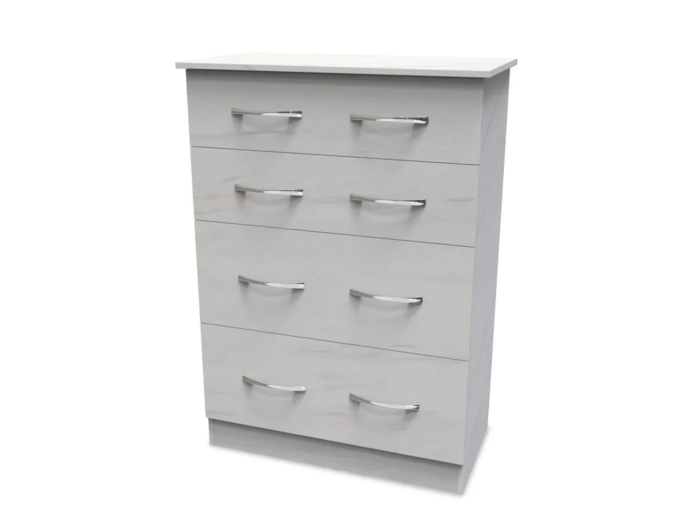 Welcome Welcome Avon 4 Drawer Deep Chest of Drawers (Assembled)