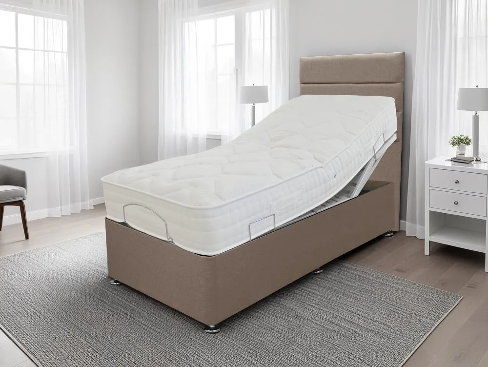 Willow & Eve Willow & Eve Copper Memory Pocket 1000 Electric Adjustable 4ft Small Double Bed