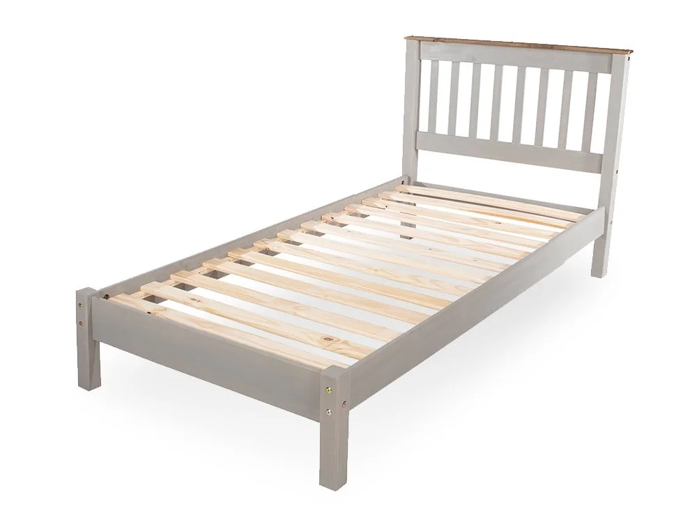 Core Products Core Corona 3ft Single Grey Wooden Bed Frame
