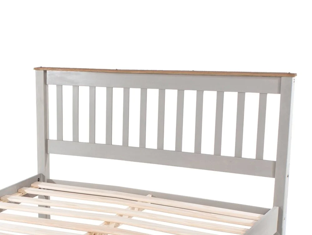Core Products Core Corona 4ft6 Double Grey Wooden Bed Frame