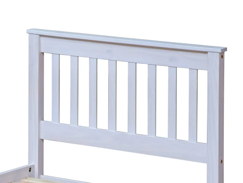 Core Products Core Corona 3ft Single White Wooden Bed Frame