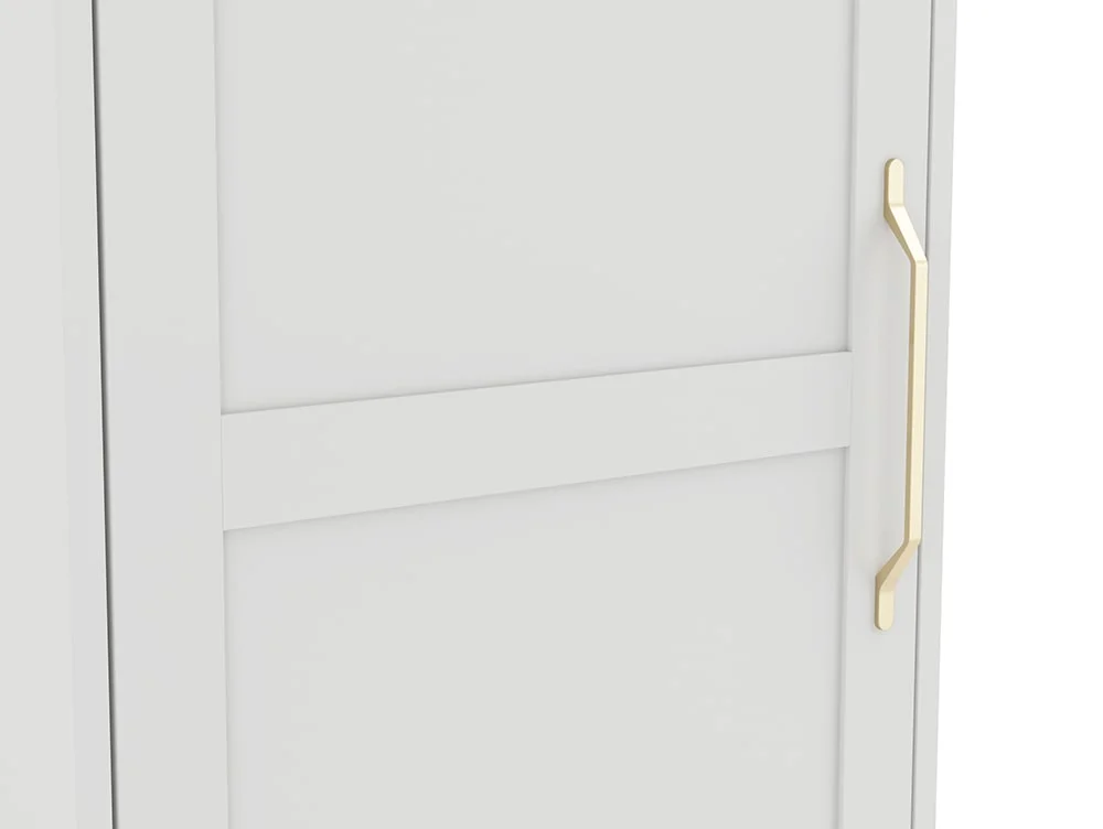 LPD LPD Austen White 1 Door Wardrobe