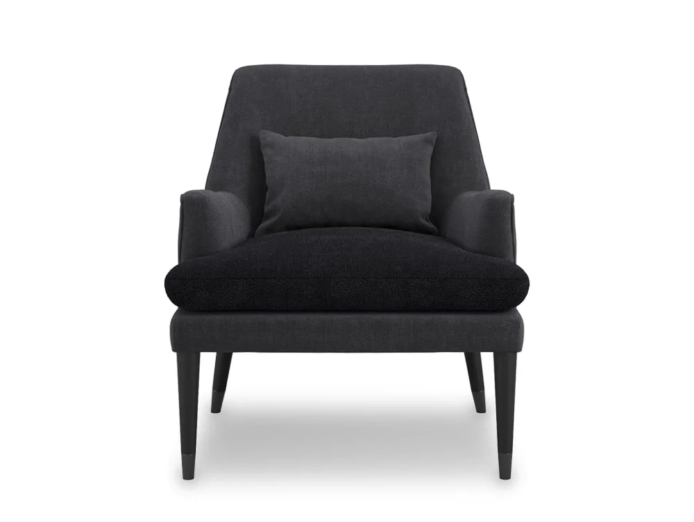 LPD LPD Montana Anthracite Fabric Accent Chair