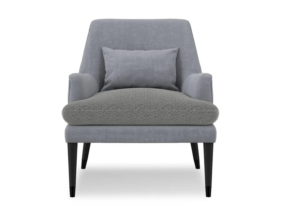 LPD LPD Montana Soft Grey Fabric Accent Chair