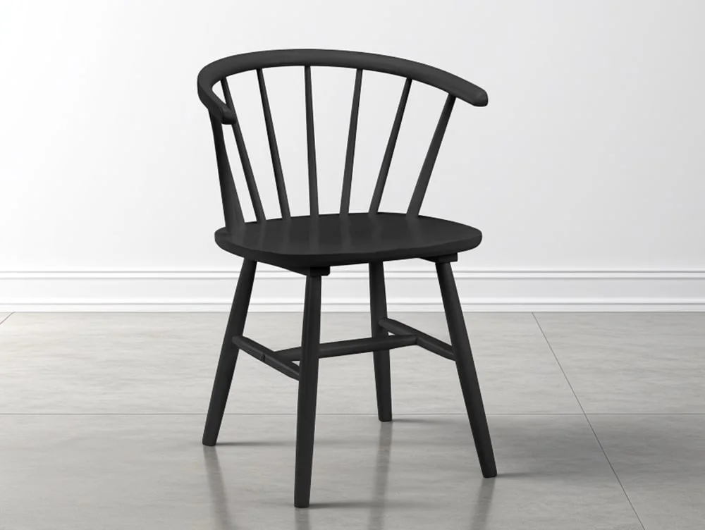 Julian Bowen Julian Bowen Modena Black Wooden Dining Chair