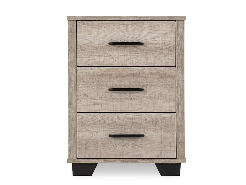 Seconique Seconique Oliver Light Oak 4 Piece Bedroom Furniture Package