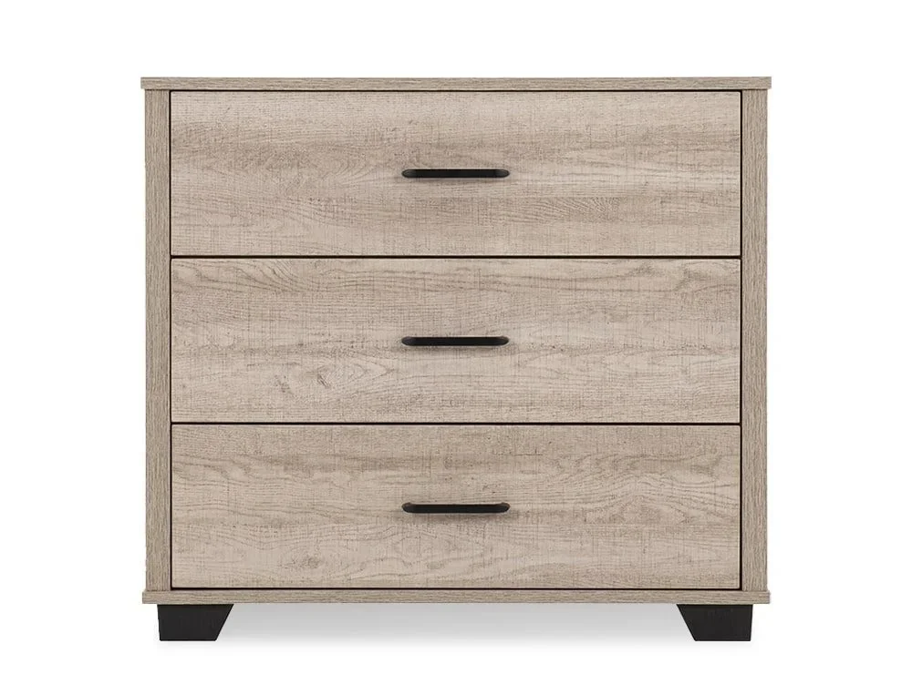 Seconique Seconique Oliver Light Oak 4 Piece Bedroom Furniture Package