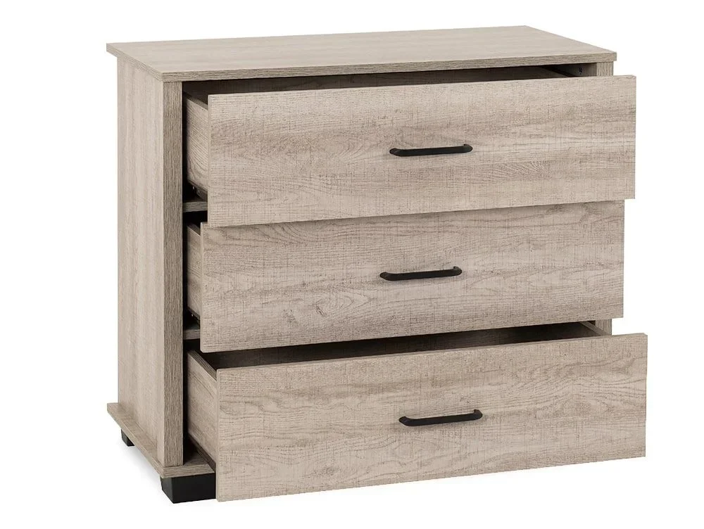 Seconique Seconique Oliver Light Oak 4 Piece Medium Bedroom Furniture Package