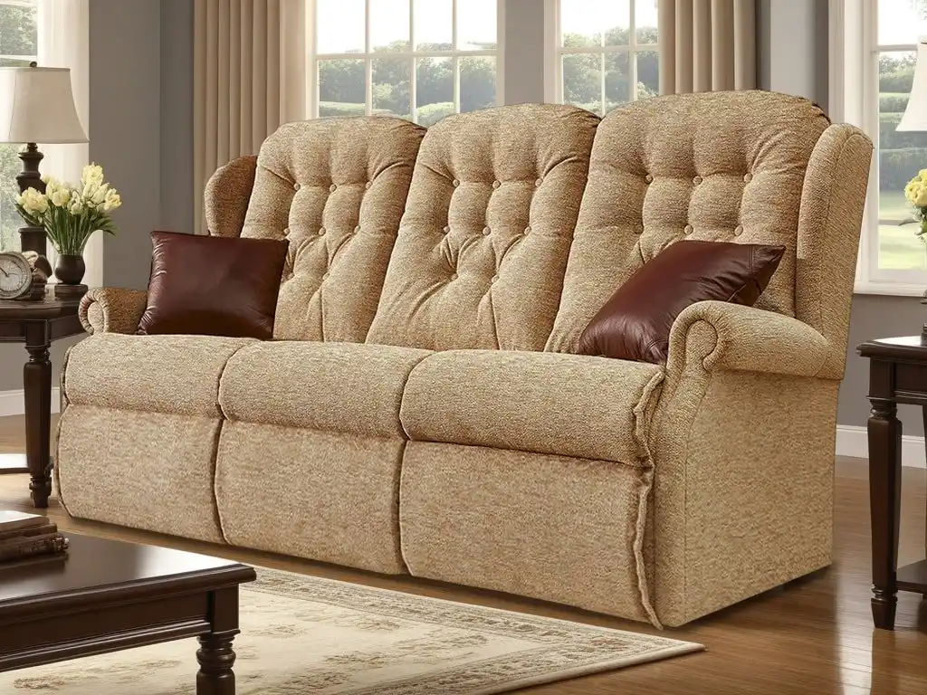 Sherborne Upholstery Sherborne Lynton Fabric Standard 3 Seater Sofa