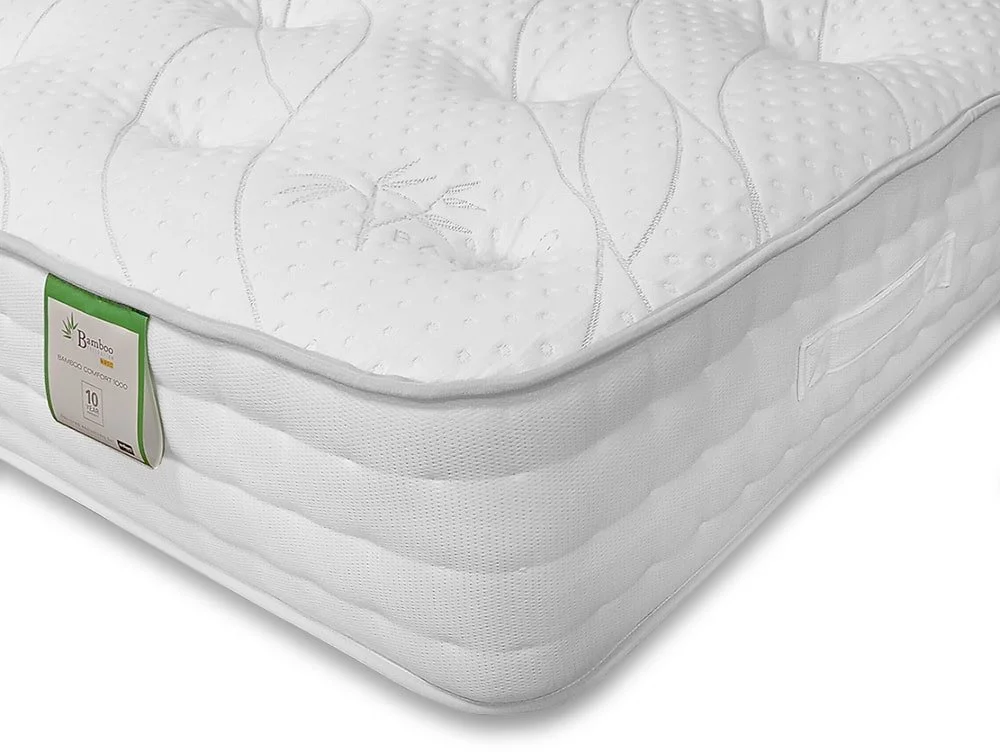 ASC ASC Bamboo Memory Comfort Pocket 1000 3ft Single Mattress