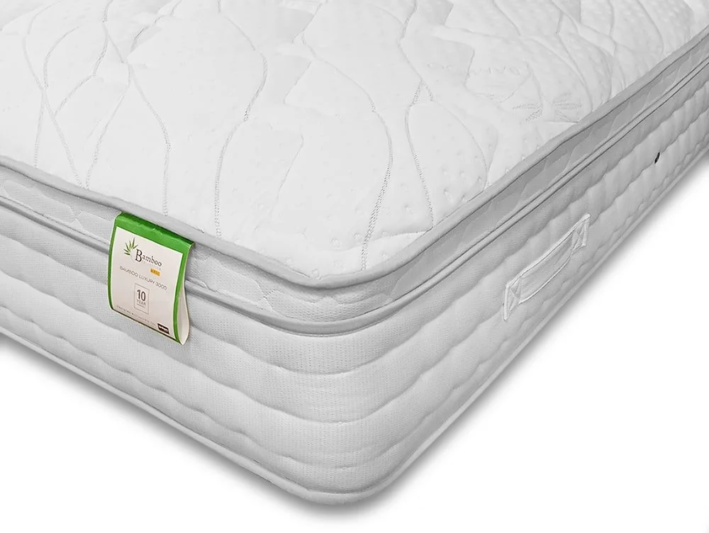 ASC ASC Bamboo Luxury Pocket 3000 Pillowtop 90 x 200 Euro (IKEA) Size Single Mattress