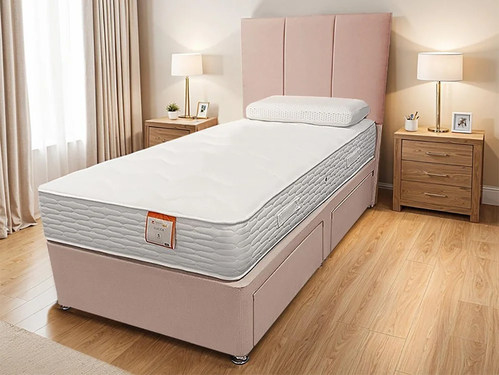 ASC ASC Lucca 3ft Single Lunar Divan Bed