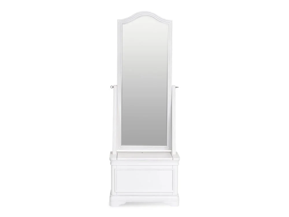 ASC ASC Suffolk White Storage Mirror