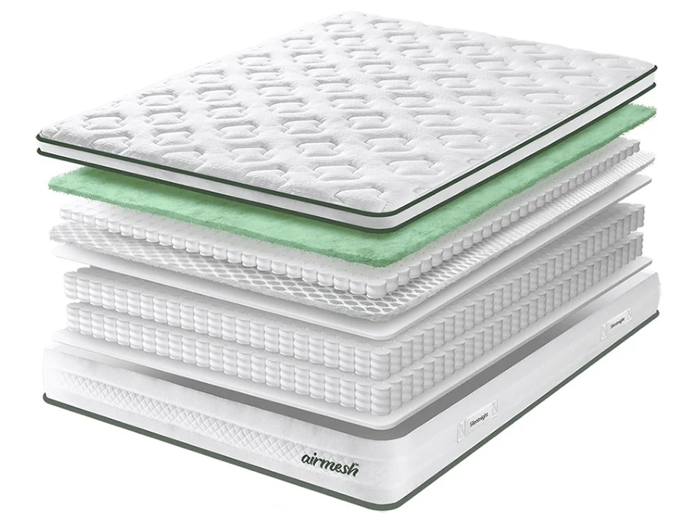 Silentnight Silentnight Airmesh Air Luxury Mirapocket 3000 Pillowtop 3ft Single Mattress