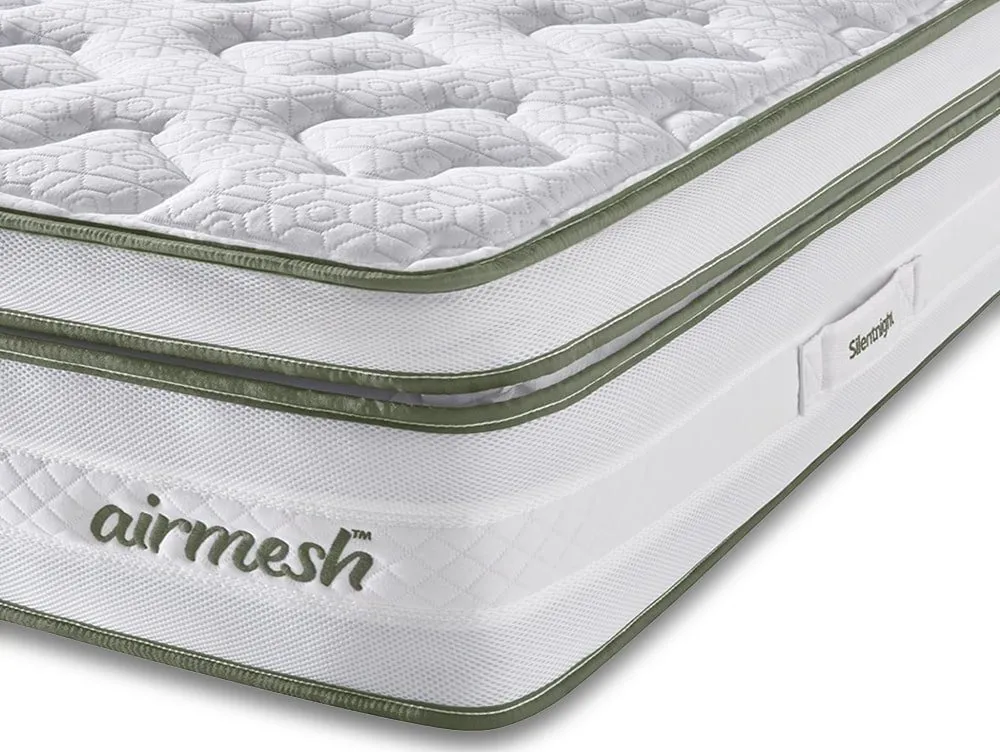 Silentnight Silentnight Airmesh Air Luxury Mirapocket 3000 Pillowtop 4ft6 Double Mattress