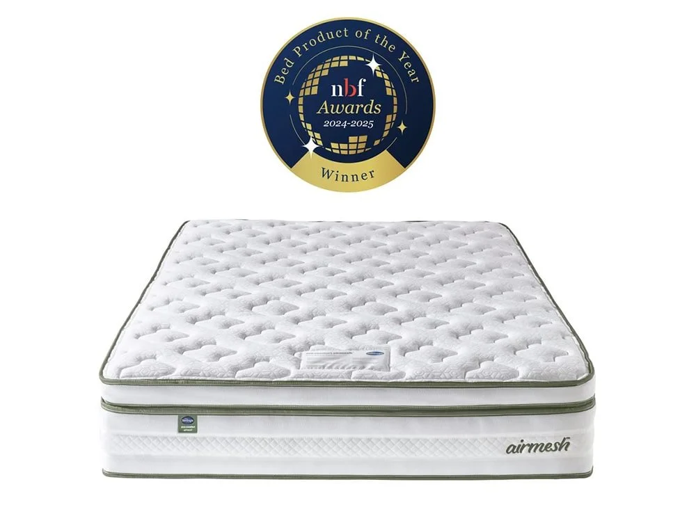 Silentnight Silentnight Airmesh Air Luxury Mirapocket 3000 Pillowtop 5ft king Size Mattress