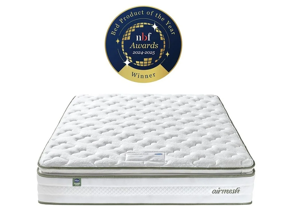 Silentnight Silentnight Airmesh Air Support Mirapocket 2000 Pillowtop 3ft Single Mattress