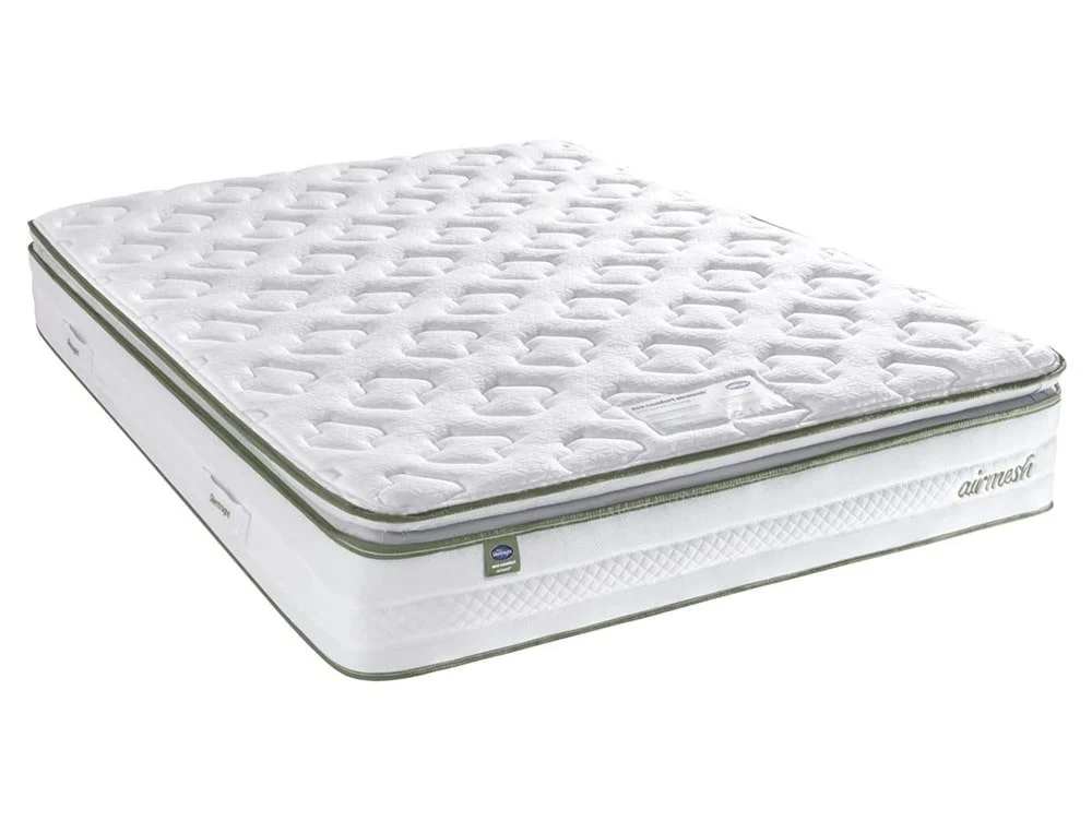 Silentnight Silentnight Airmesh Air Support Mirapocket 2000 Pillowtop 4ft6 Double Mattress