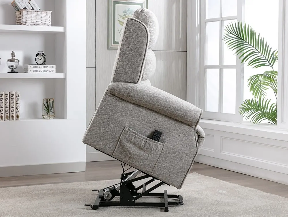 ASC ASC Arden Dual Motor Fabric Riser Recliner Chair