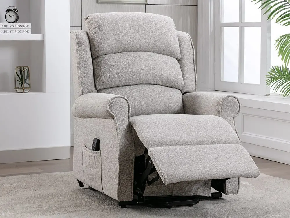 ASC ASC Arden Dual Motor Fabric Riser Recliner Chair