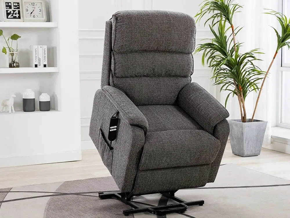 ASC ASC Verwood Dual Motor Fabric Riser Recliner Chair