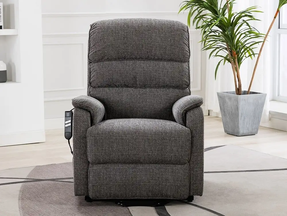 ASC ASC Verwood Dual Motor Fabric Riser Recliner Chair