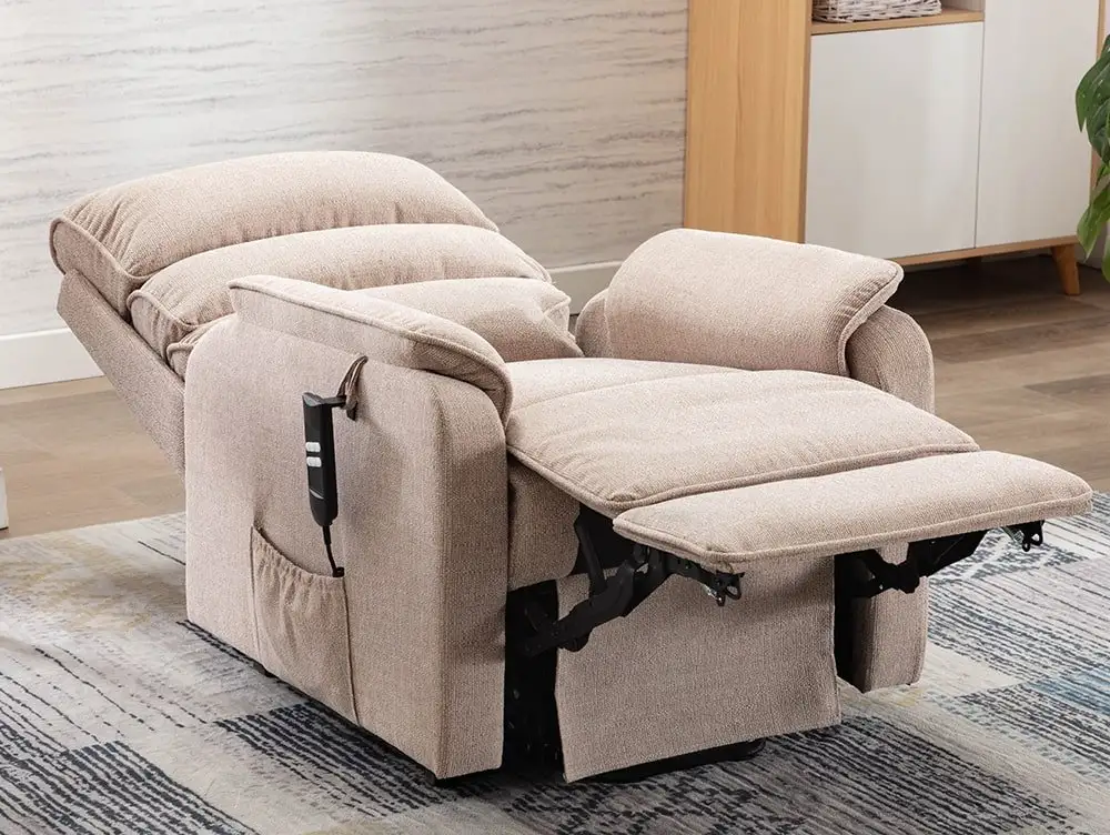 ASC ASC Verwood Dual Motor Fabric Riser Recliner Chair