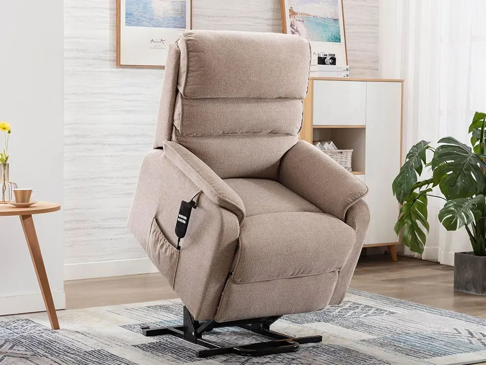 ASC ASC Verwood Dual Motor Fabric Riser Recliner Chair