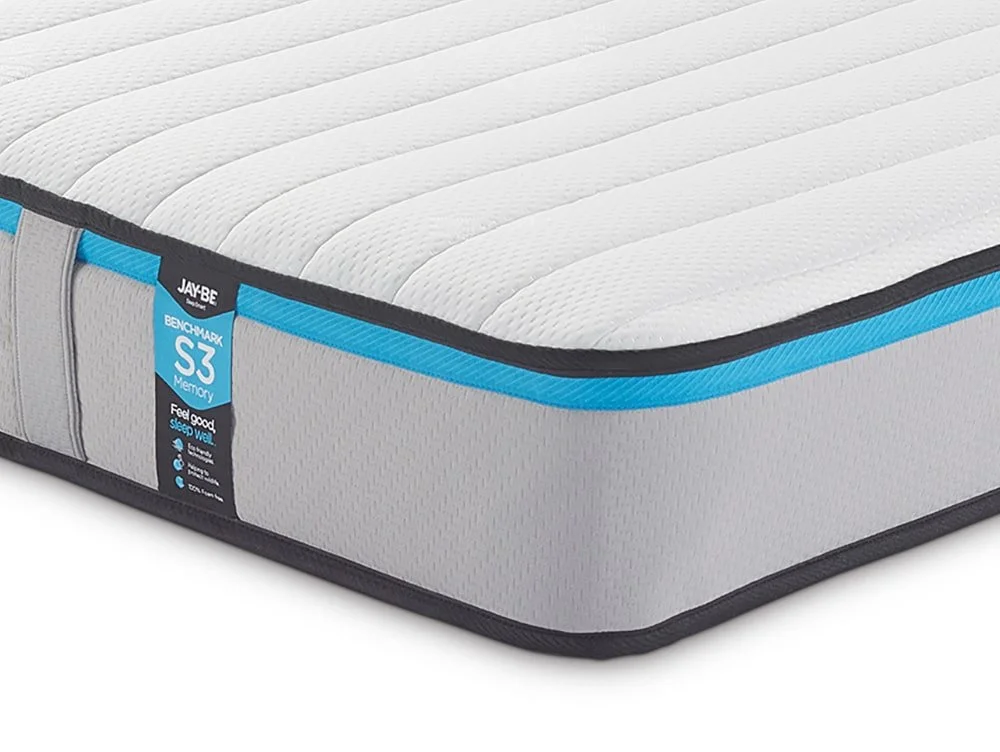 Jay-Be Jay-Be Benchmark S3 Memory Eco-Friendly 3ft Single Mattress in a Box