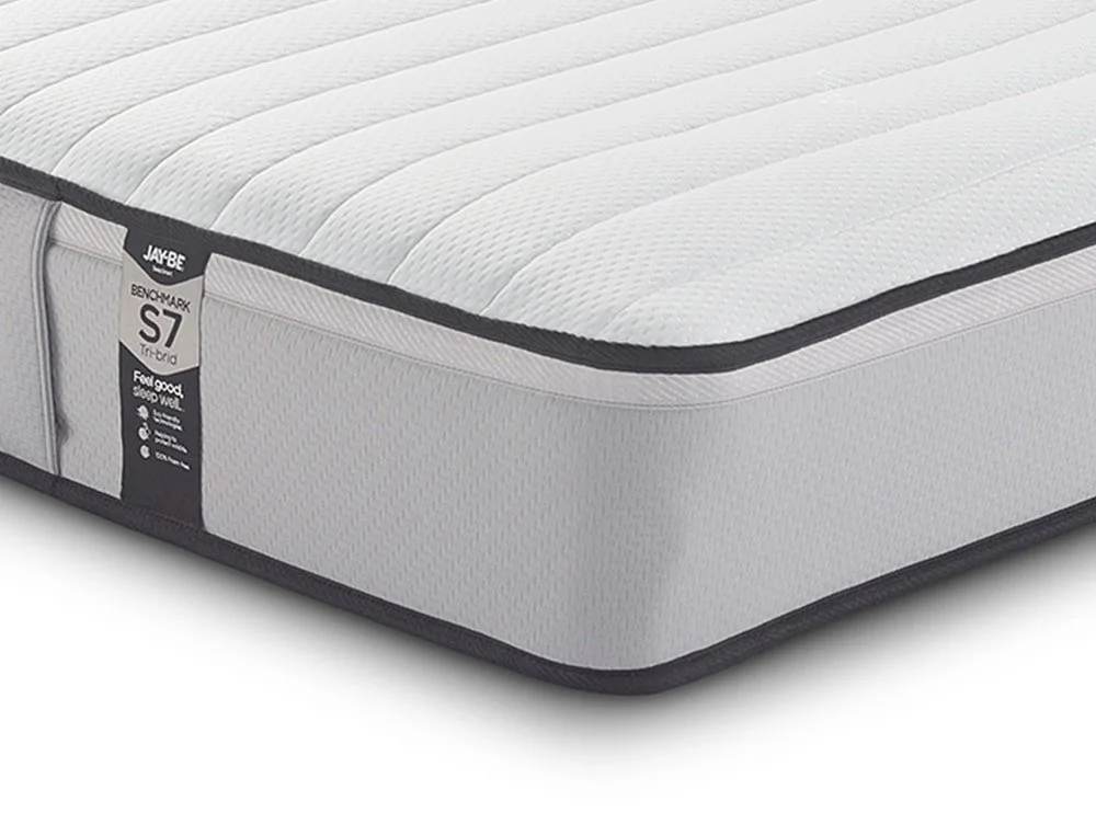 Jay-Be Jay-Be Benchmark S7 5ft King Size Tri-brid Eco-Friendly Mattress in a Box