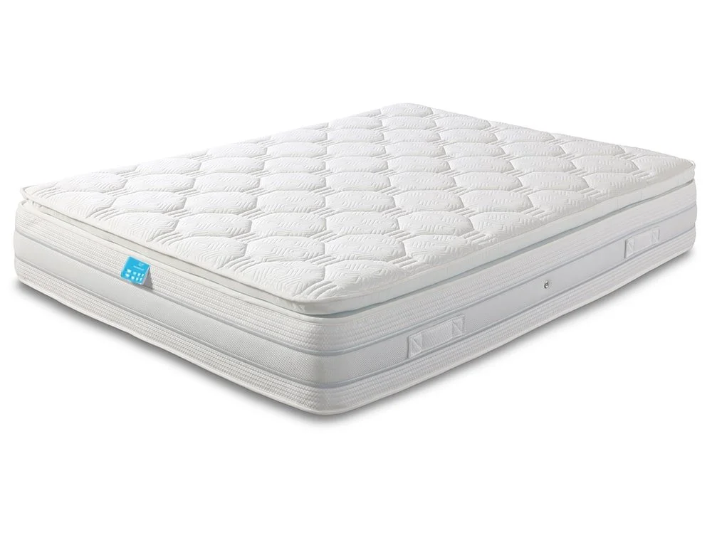 Willow & Eve Willow & Eve Bed Co. Thermacool Gel Pocket 2000 Pillowtop 2ft6 Small Single Divan Bed