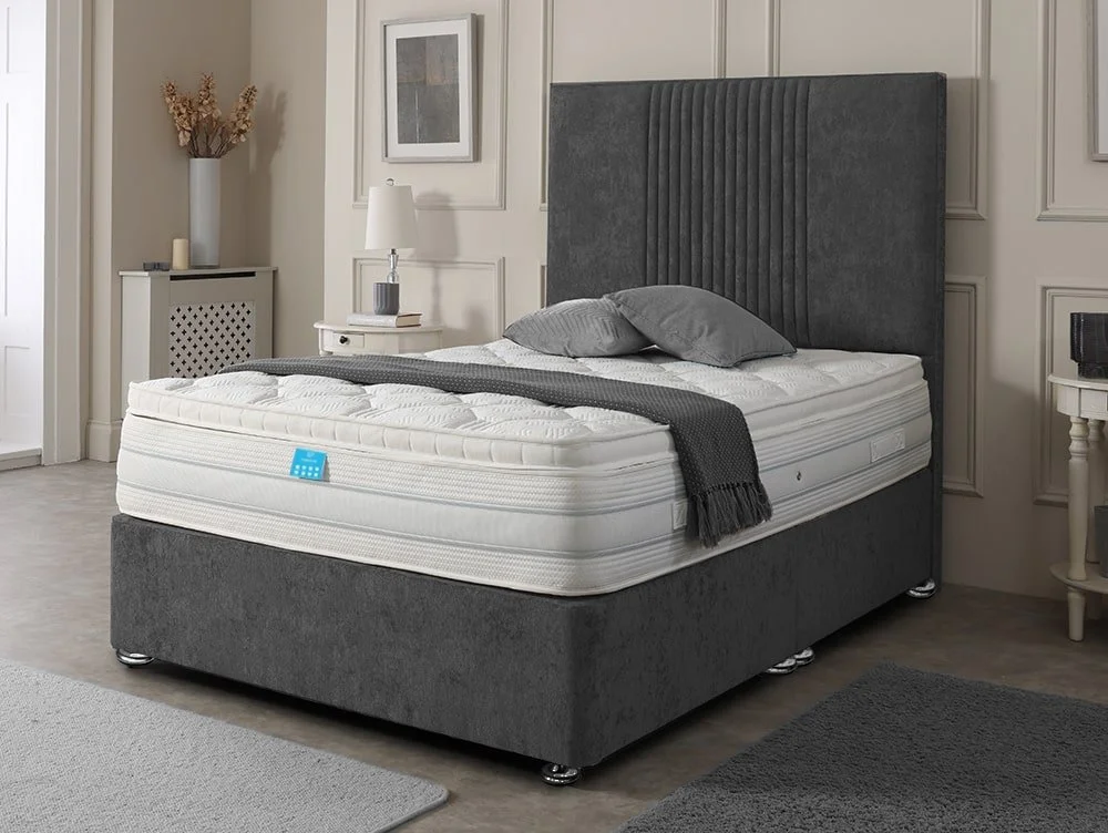 Willow & Eve Willow & Eve Bed Co. Thermacool Gel Pocket 3000 Boxtop 4ft6 Double Divan Bed