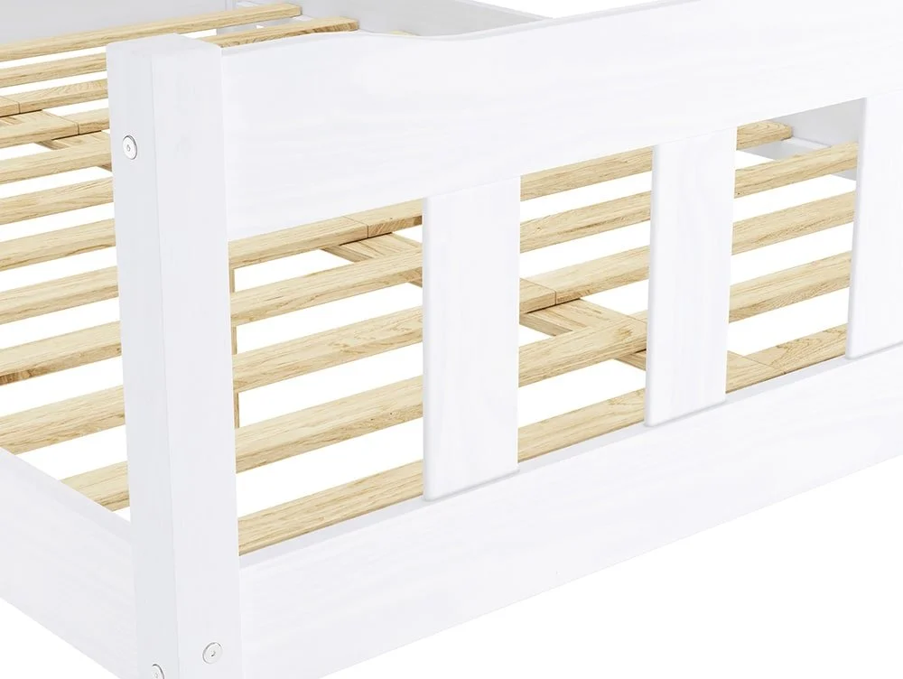 LPD LPD Havana 4ft6 Double White Wooden Bed Frame