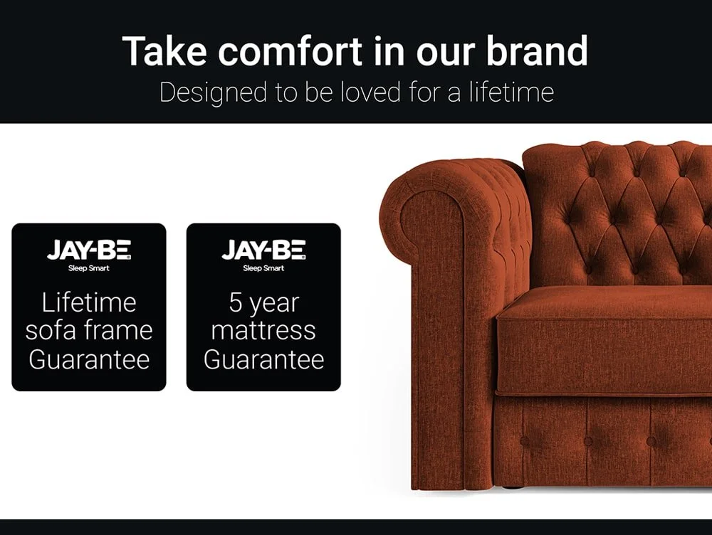 Jay-Be Jay-Be Chesterfield 2 Seater Sofa Bed