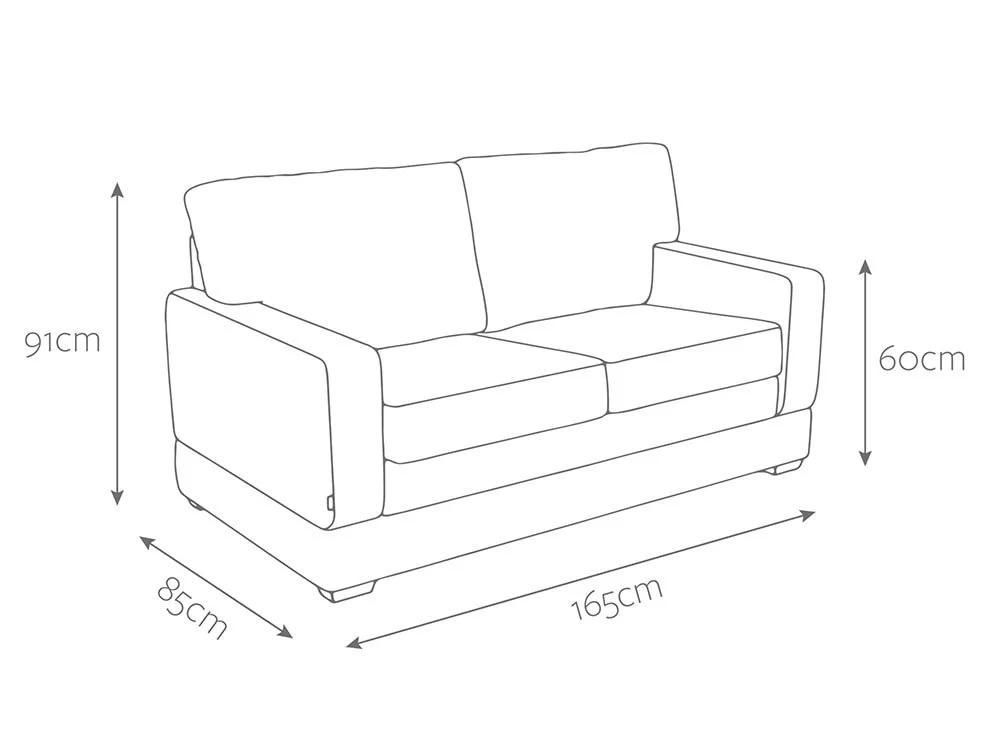 Jay-Be Jay-Be Urban 2 Seater Sofa Bed