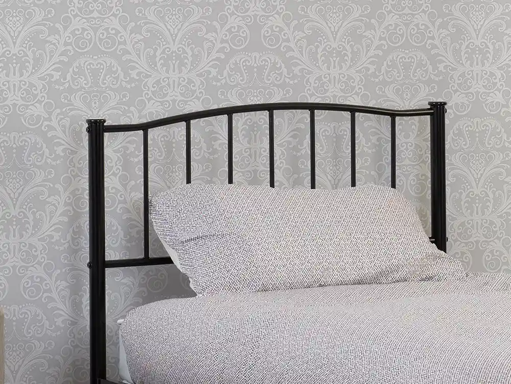 Seconique Seconique Newton 3ft Single Black Metal Bed Frame