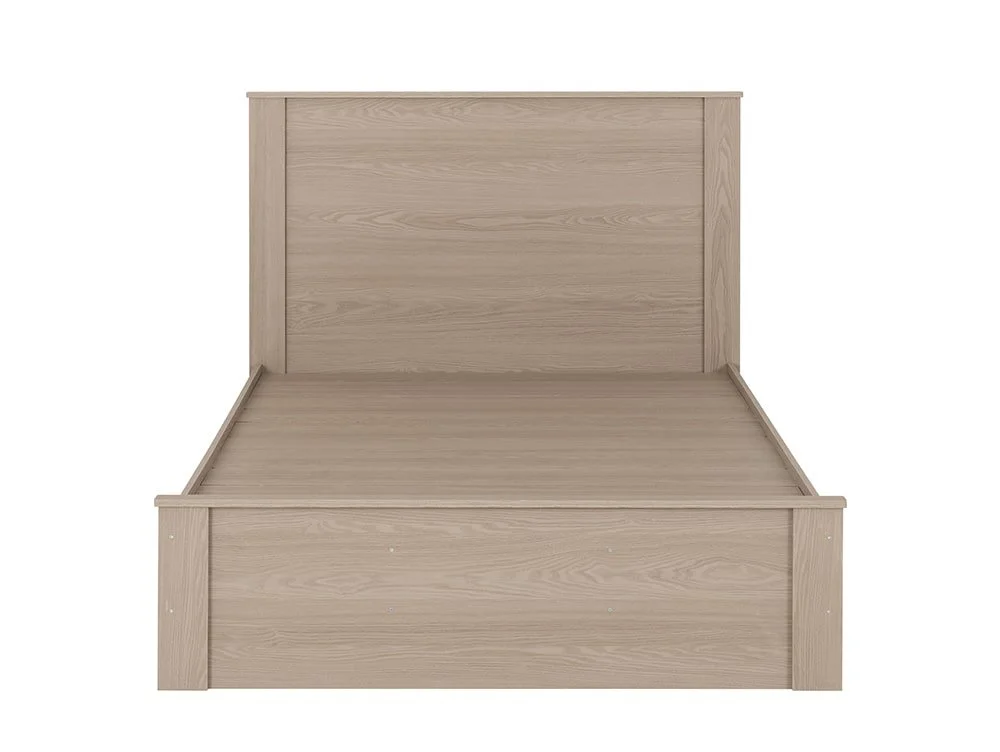 Seconique Seconique Paris 4ft6 Double Smoked Ash Wooden Bed Frame