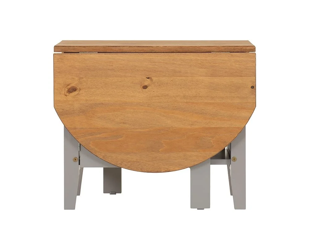 Seconique Seconique Santos Grey and Pine Drop Leaf Coffee Table