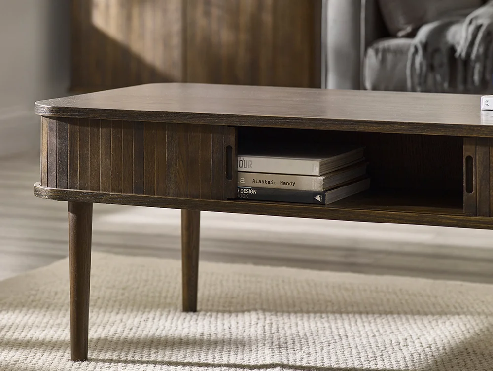 Julian Bowen Julian Bowen Arya Dark Oak Storage Coffee Table